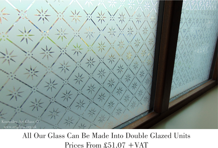 double glazed unit pattern glass