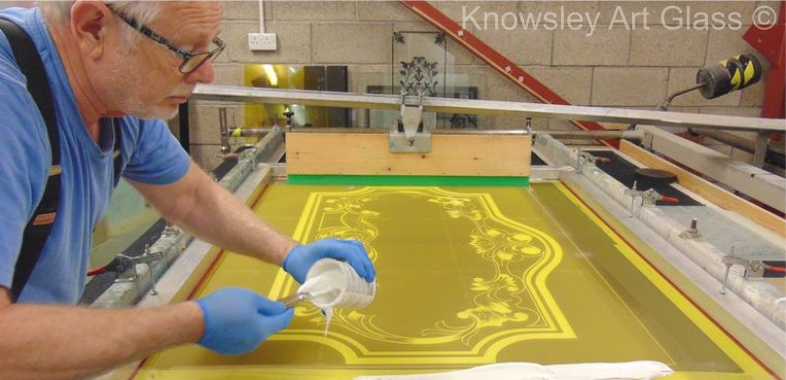 making etched glass