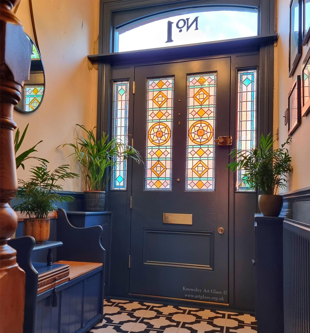 stained glass door ideas