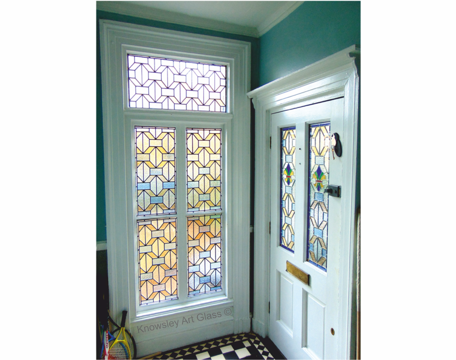 stained glass leadlights for windows and doors
