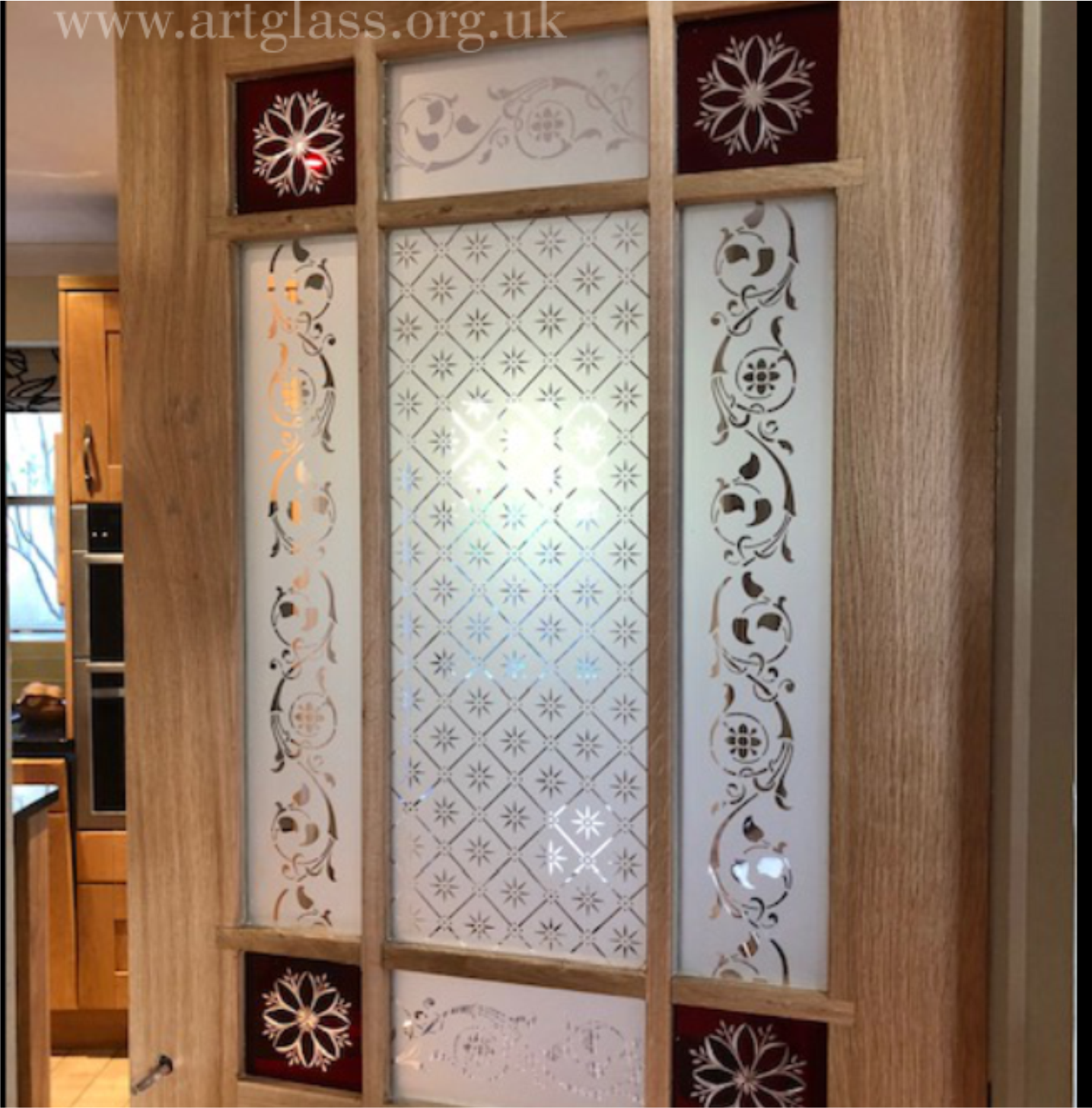 downham door glass