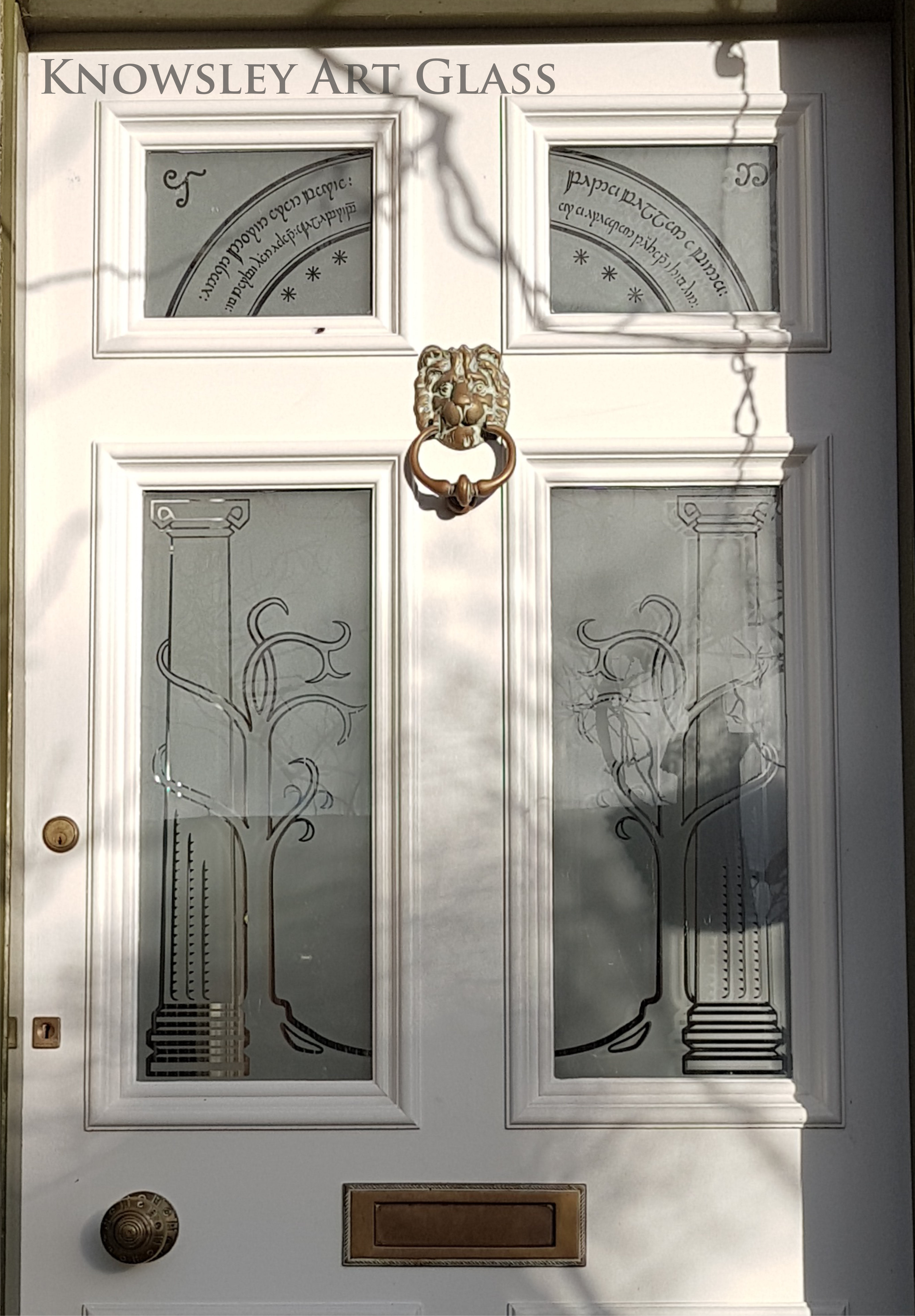 lord of the rings glass front door