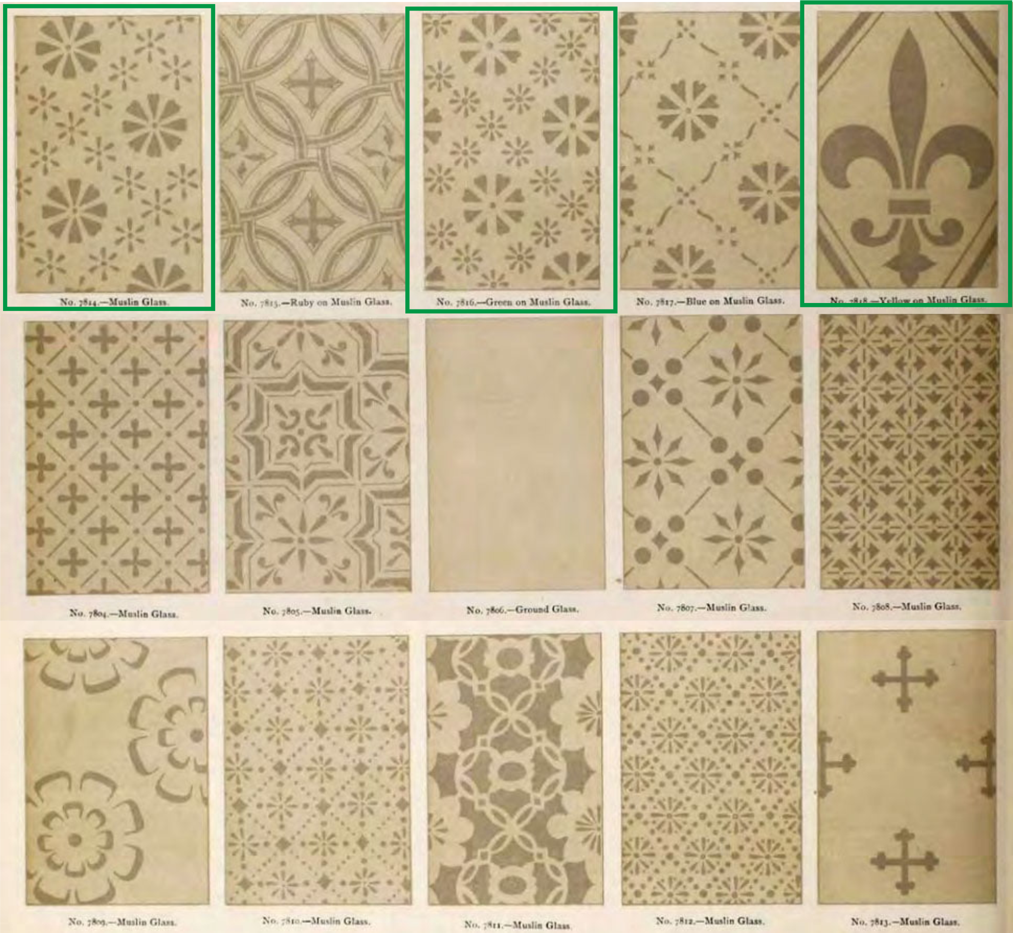 muslin glass