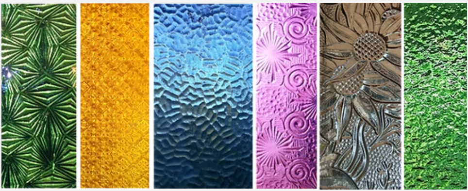 rolled glass types