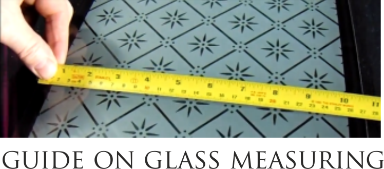 how to measure your frame for glass