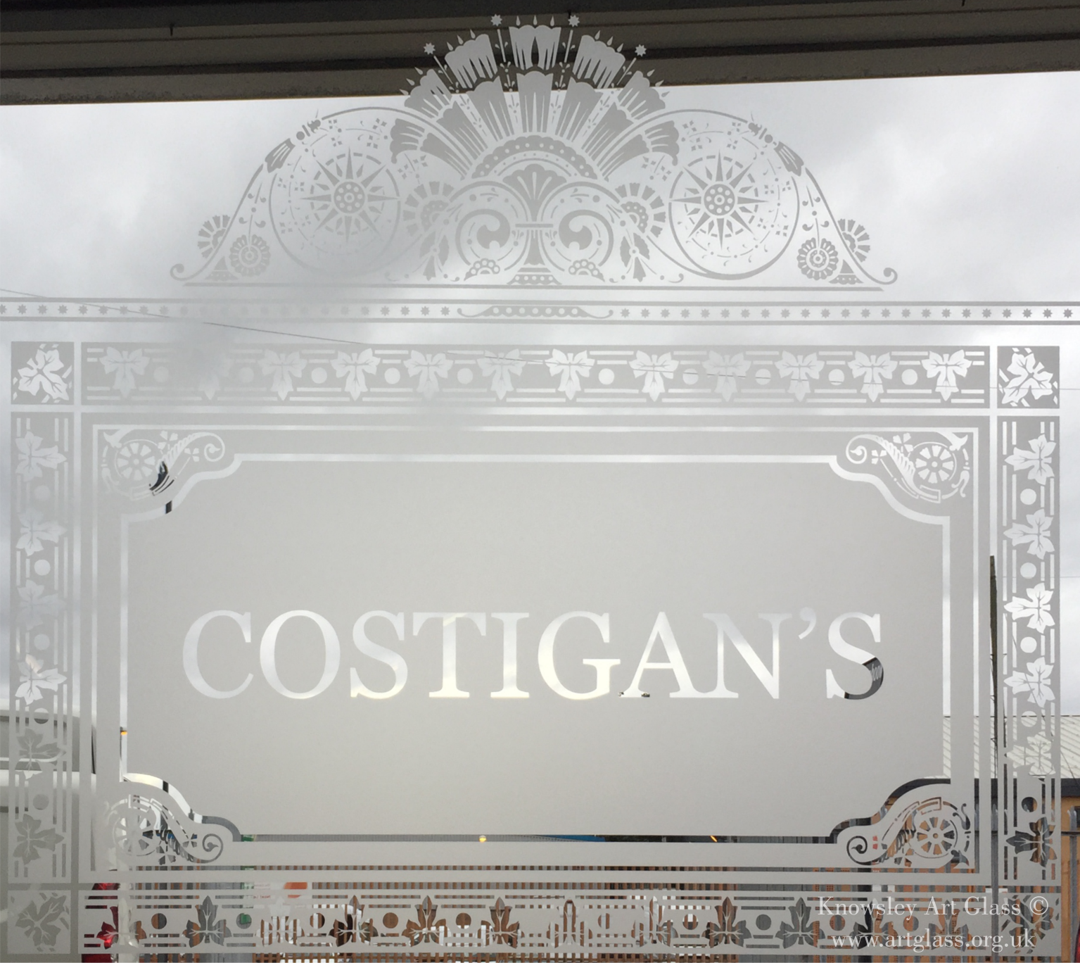 restored victorian glass